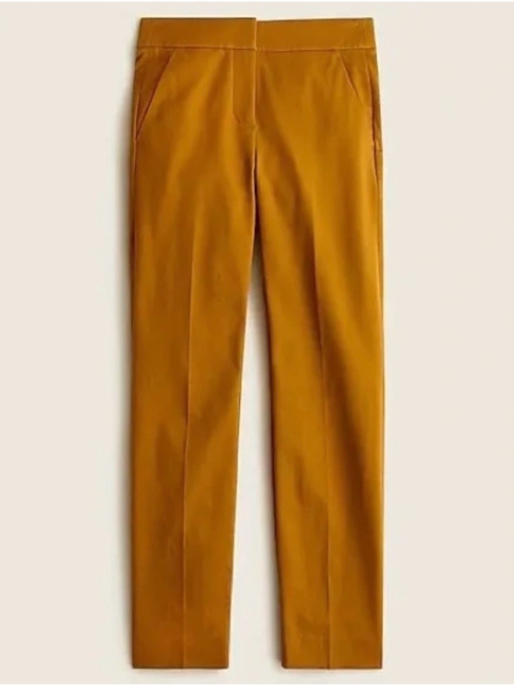J. Crew Remi Ankle Pants Mustard - Picture 2 of 14